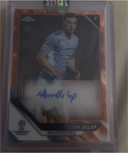2021-22 Topps Chrome UEFA Champions League #CA-LD Liam Delap — front
