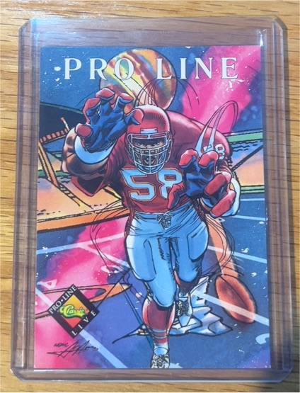 1994 Classic Pro Line Live #402 Derrick Thomas — front