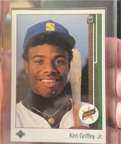 1989 Upper Deck #1 Ken Griffey Jr. — front