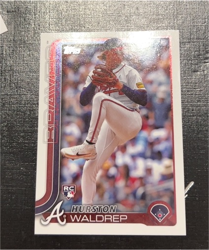2025 Topps Series 1 #253 Hurston Waldrep — front