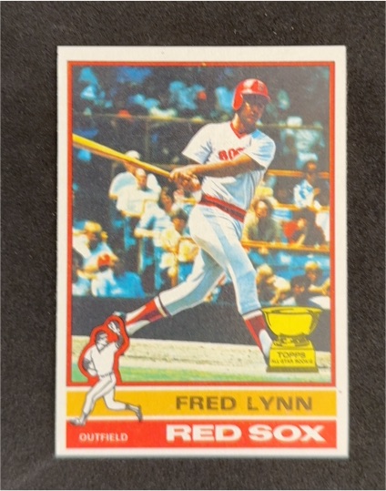 1976 Topps #50 Fred Lynn — front