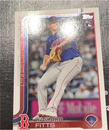 2025 Topps #Richard Fitts Rookie Card — front
