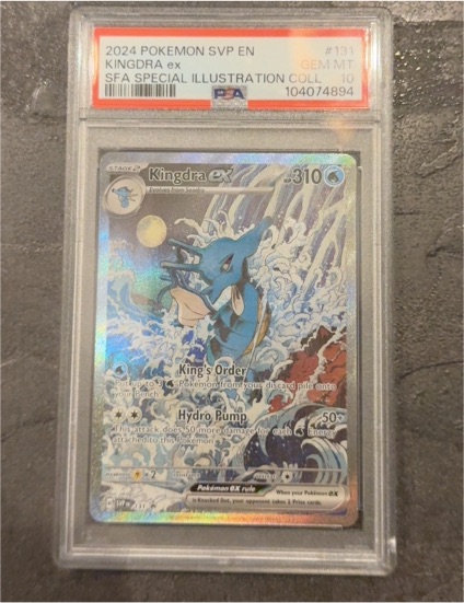 2024 Pokémon SVP EN #131 Kingdra ex — front