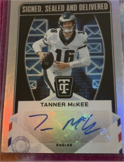 2024 Panini Totally Certified Signed, Sealed and Delivered #SSD-TMK Tanner McKee — front