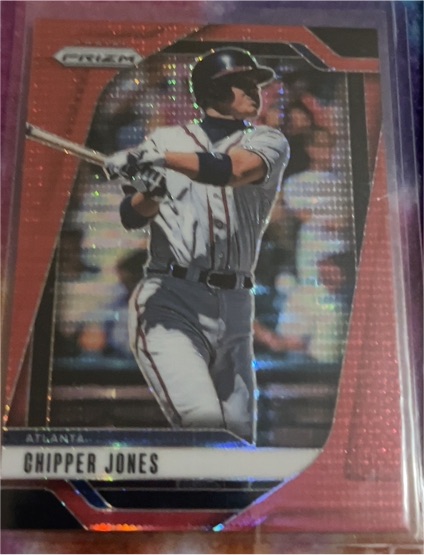 2025 Panini Prizm #220 Chipper Jones — front