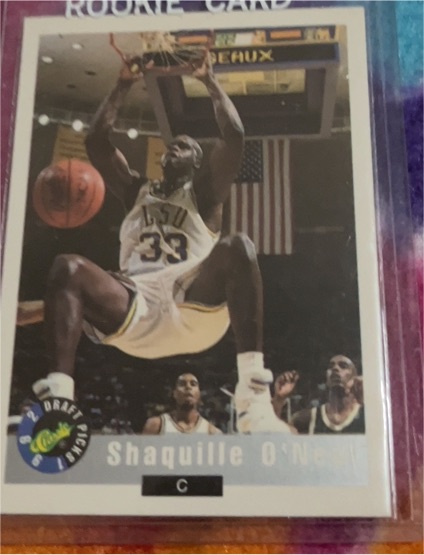 1992 Classic Draft Picks #1 Shaquille O'Neal — front