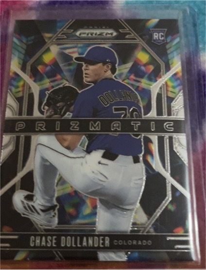 2025 Panini Prizm #2 Chase Dollander — front