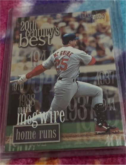 2000 Topps #232 Mark McGwire — front