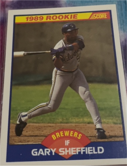 1989 Score #625 Gary Sheffield Rookie Card — front