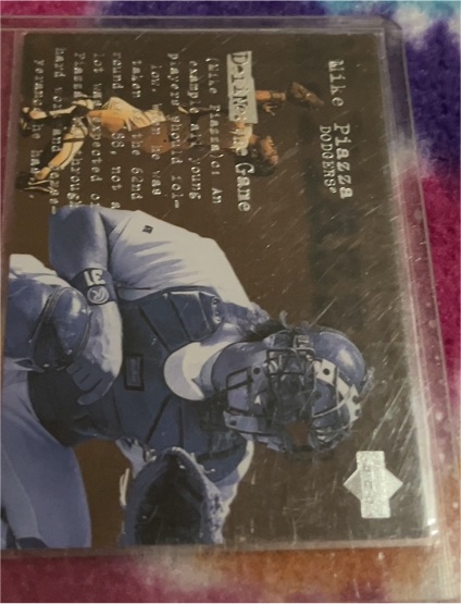 1997 Upper Deck Define The Game Mike Piazza — front