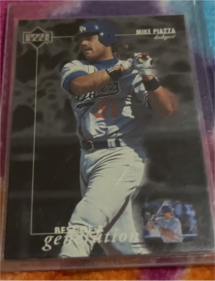 1996 Upper Deck #383 Mike Piazza — front