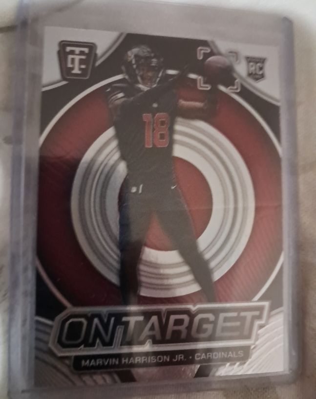 2024 Panini Totally Certified #5 Marvin Harrison Jr. On Target — front