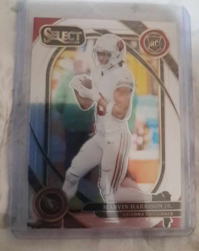 2024 Panini Select Club Level #219 Marvin Harrison Jr. — front