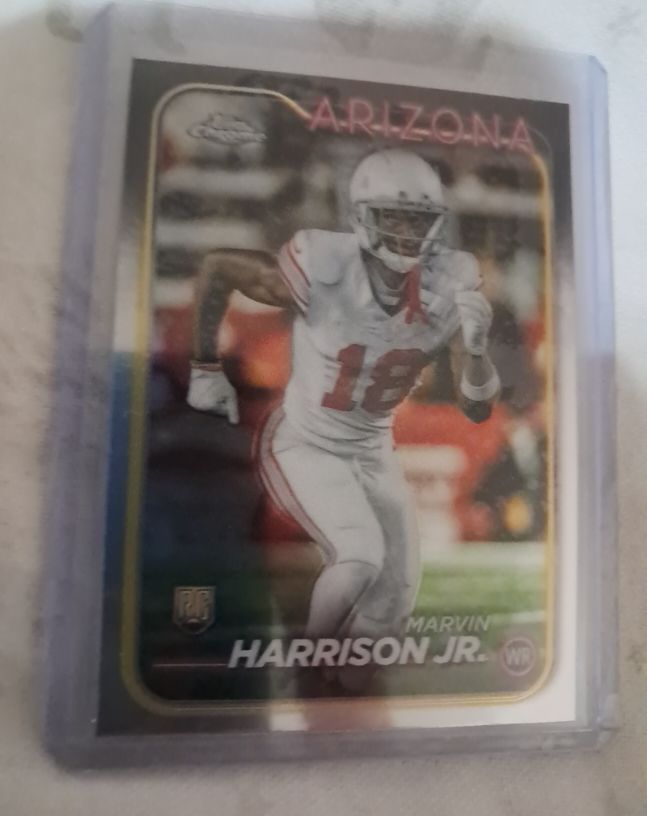 2024 Topps Chrome #204 Marvin Harrison Jr. — front