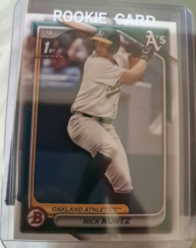 2024 Bowman Draft #BD-56 Nick Kurtz — front