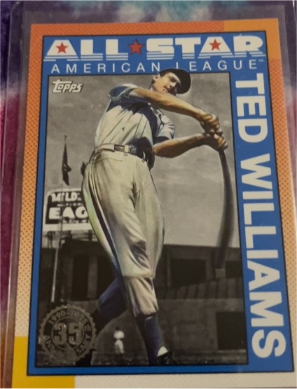 1990 Topps #90AS-8 Ted Williams — front