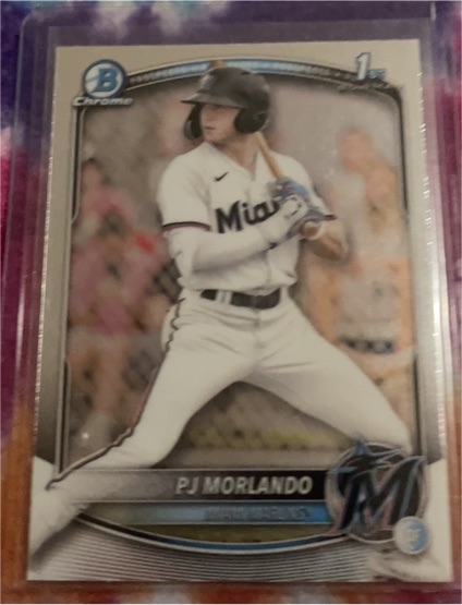 2025 Bowman Chrome Prospects #BCP-91 PJ Morlando — front