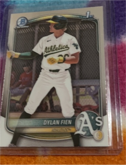 2025 Bowman Chrome Prospects #BCP-47 Dylan Fien — front