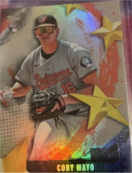 2025 Topps Stars of MLB #SMLB-35 Coby Mayo — front