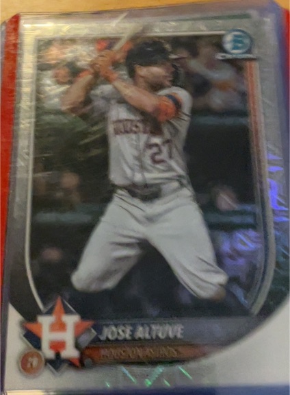 2025 Bowman #63 Jose Altuve — front
