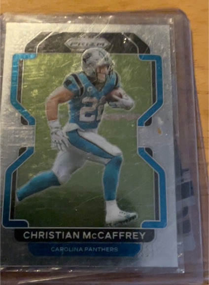 2021 Panini Prizm #315 Christian McCaffrey — front