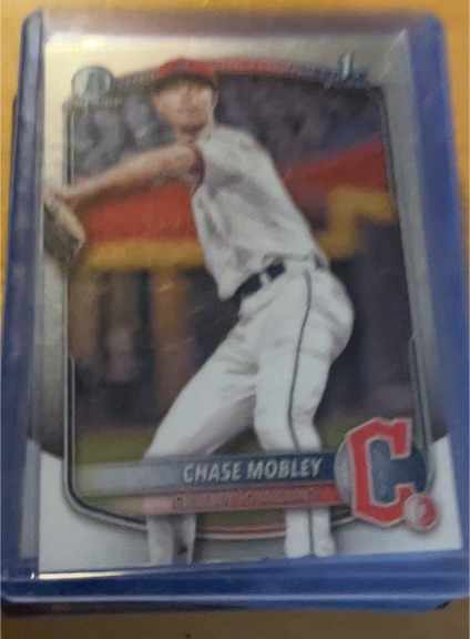 2025 Bowman Chrome Prospects #BCP-56 Chase Mobley — front