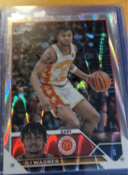2023 Topps Chrome McDonald's All American #11 DJ Wagner — front