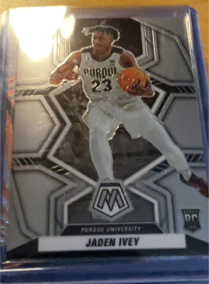 2022-23 Panini Chronicles Draft Picks Mosaic #4 Jaden Ivey — front