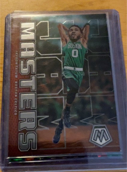 2022-23 Panini Mosaic Jam Masters #3 Jayson Tatum — front