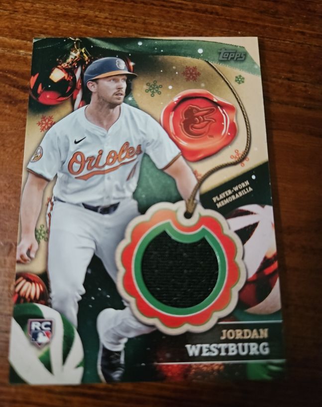 2024 Topps Holiday #RC-JW Jordan Westburg — front