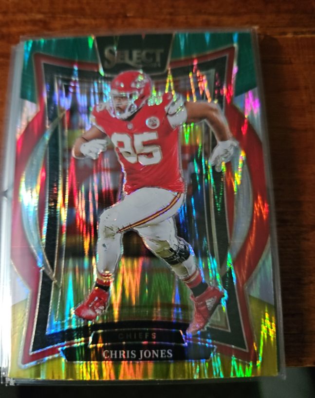 2024 Panini Select Concourse #19 Chris Jones — front