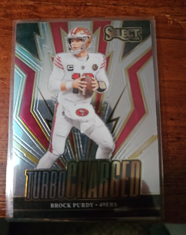2023 Panini Select Turbocharged #TUR-BPU Brock Purdy — front