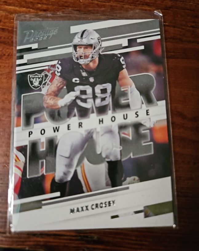 2022 Panini Prestige #PH-25 Maxx Crosby Power House — front