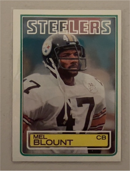 1983 Topps #357 Mel Blount — front