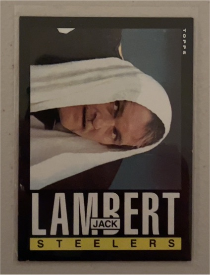 1985 Topps #357 Jack Lambert — front