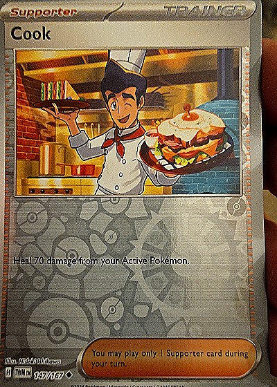 2024 Pokémon SV06: Twilight Masquerade #147 Cook — front