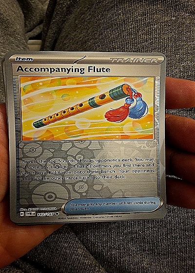 2024 Pokémon Twilight Masquerade #142 Accompanying Flute — front