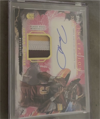 2024 Topps Inception #32 Jayden Daniels — front