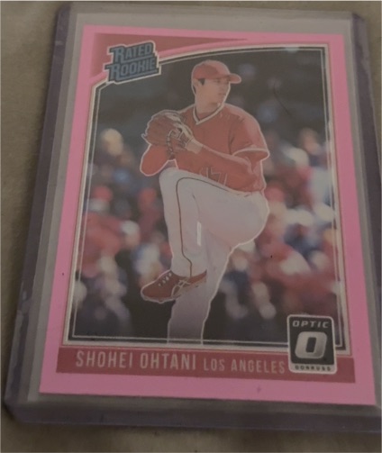2018 Panini Donruss Optic #176 Shohei Ohtani — front