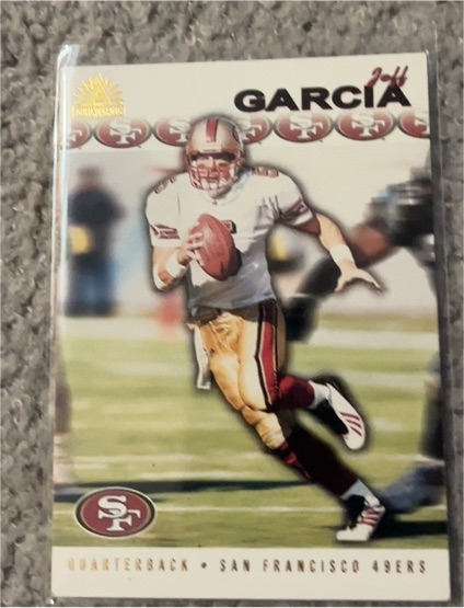 1995 SkyBox Impact #178 Garcia San Francisco 49ers — front