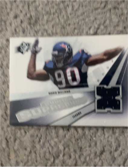 2006 Upper Deck SPx #SW-MW Mario Williams — front