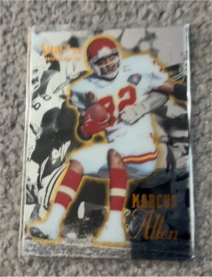 1995 Select Certified #29 Marcus Allen — front