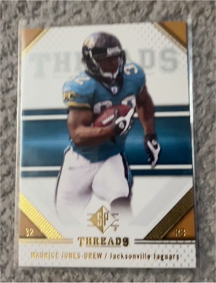 2009 Upper Deck SP Threads #32 Maurice Jones-Drew — front