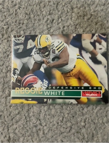1995 SkyBox Impact #56 Reggie White — front