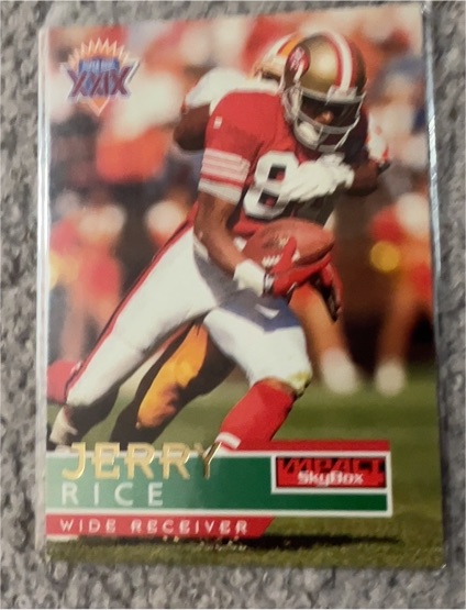 1995 SkyBox Impact #131 Jerry Rice — front