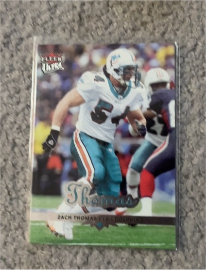 2006 Fleer Ultra # Zach Thomas — front