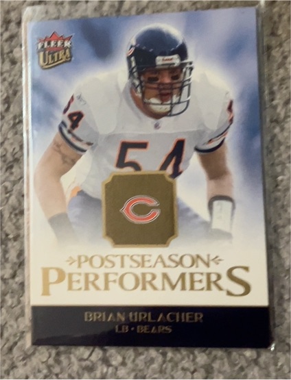 2006 Fleer Ultra Postseason Performers #UPP-BU Brian Urlacher — front
