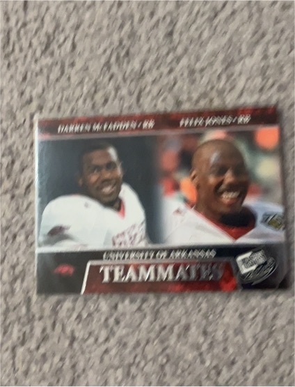 2008 Press Pass #100 Darren McFadden Felix Jones Teammates — front