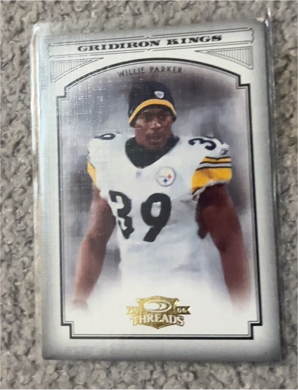 2006 Donruss Threads Gridiron Kings #PGK-59 Willie Parker — front