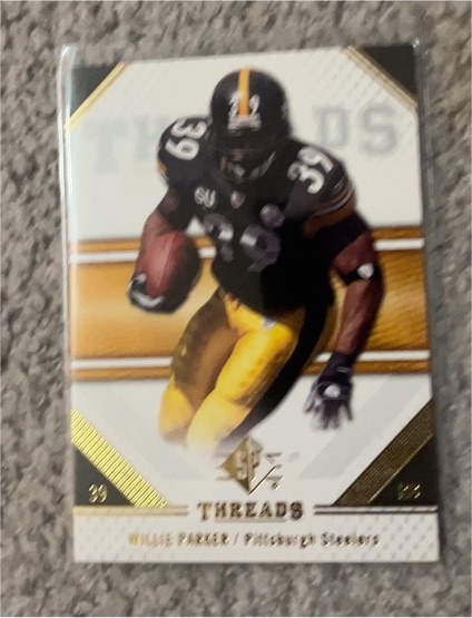 2009 Upper Deck SP Threads #99 Willie Parker — front